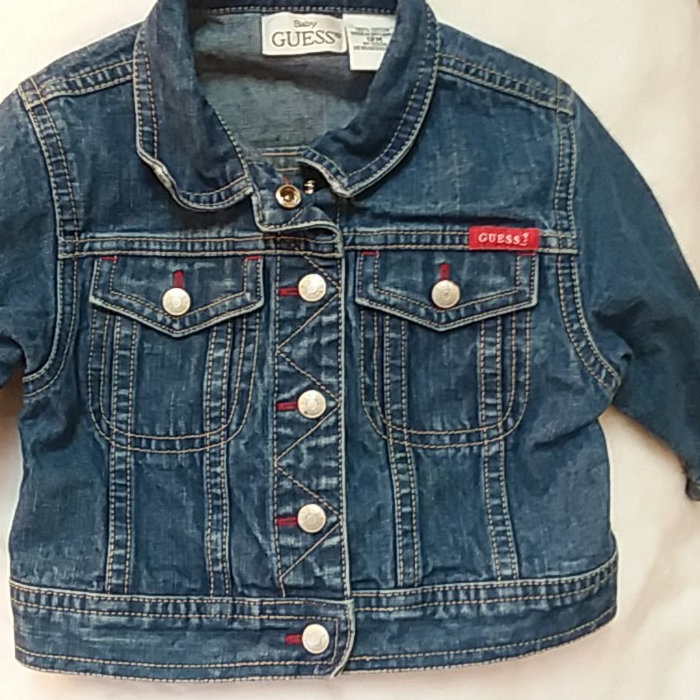 12M Baby Guess Jean Jacket